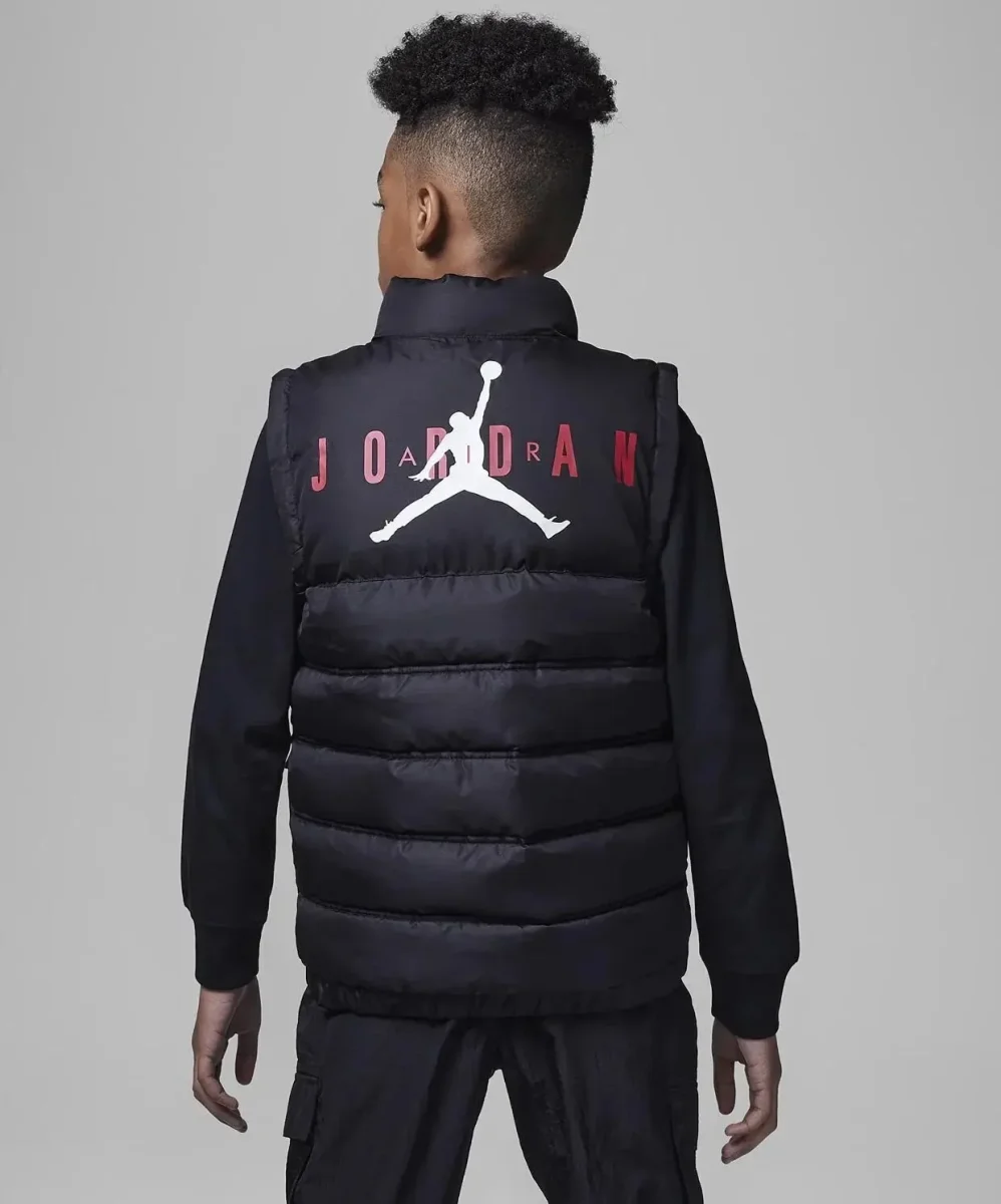 Blusão Nike Jordan Colete Jr Preto - Image 3