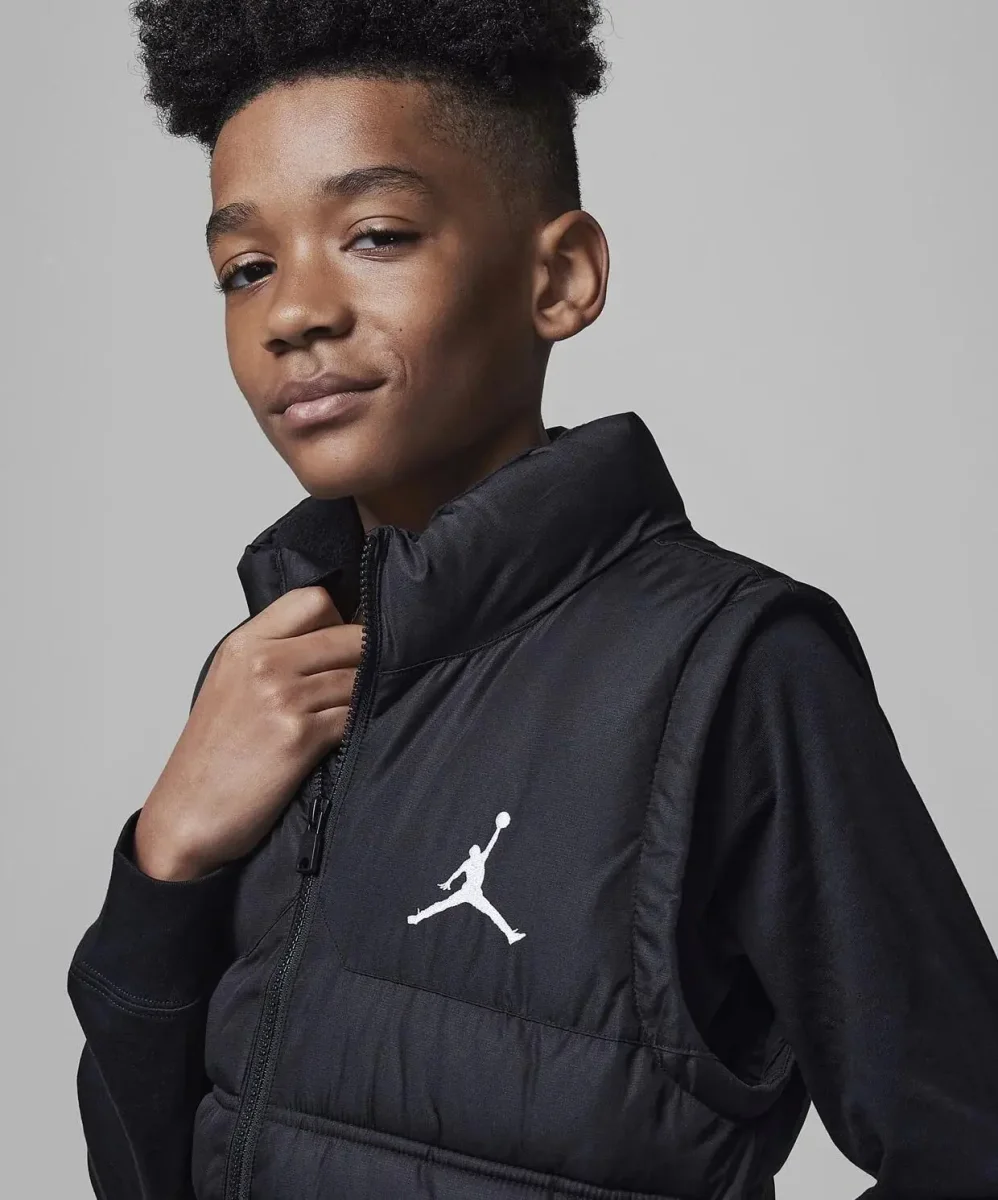Blusão Nike Jordan Colete Jr Preto - Image 4