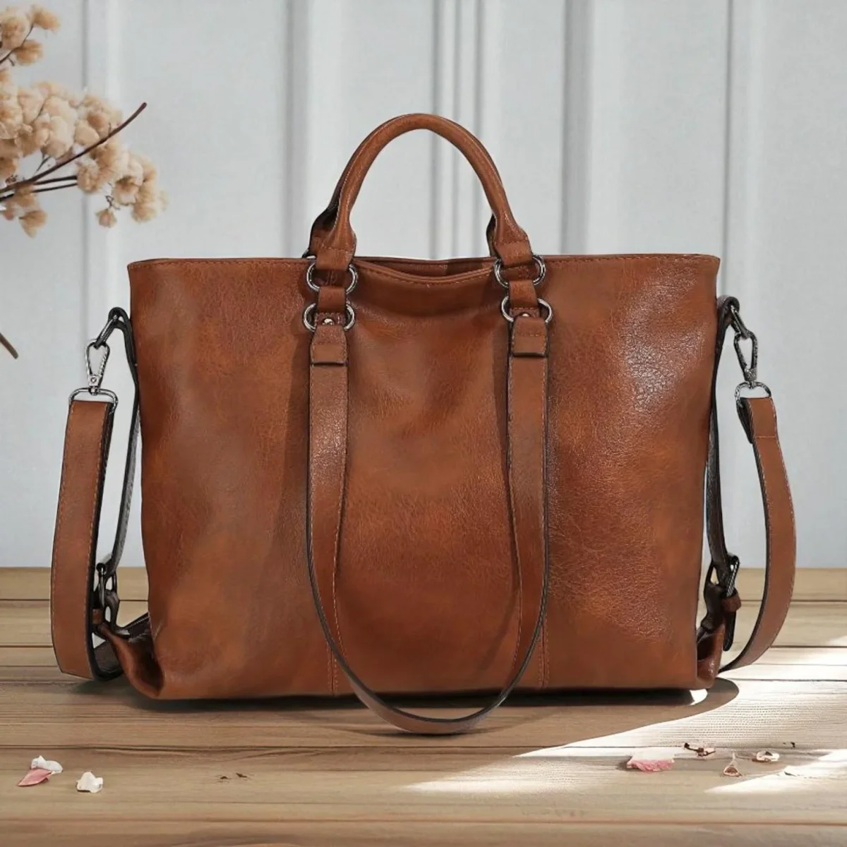 Elegância Clássica Charlotte | Bolsos Tote Vintage - Image 2