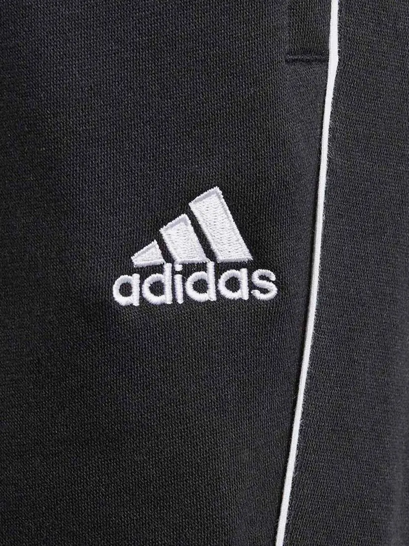 Calças Cardadas Júnior Adidas Pretas - Image 5