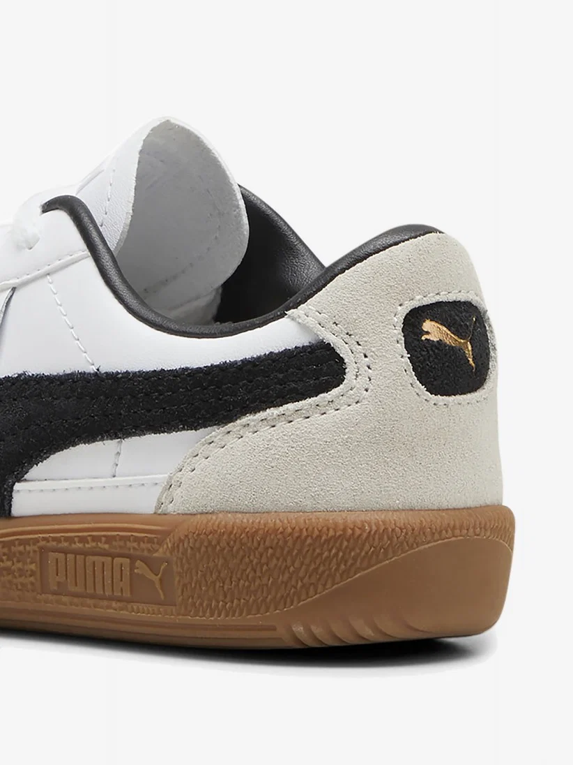 Sapatilhas Puma Palermo Lth Criança Branco - Image 4