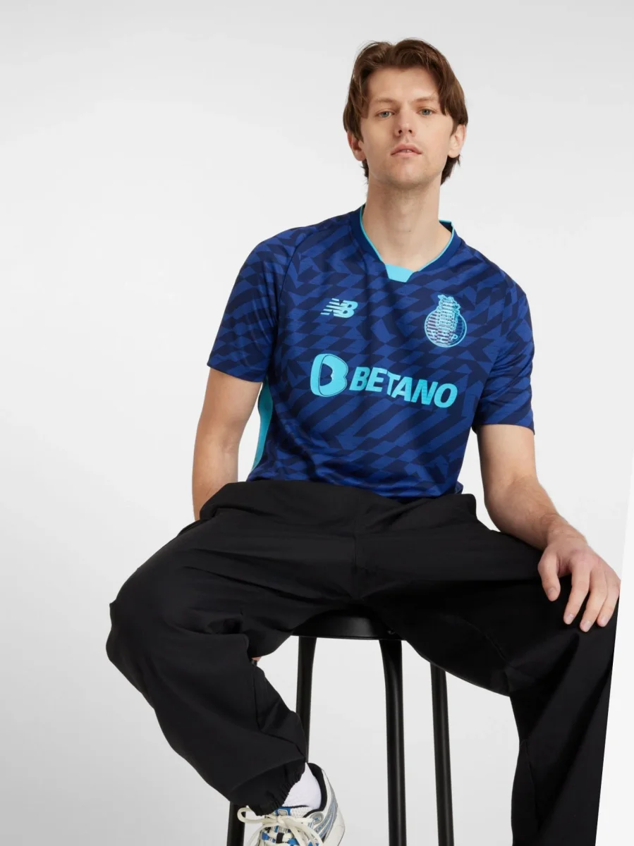 Camisola New Balance FCPorto 3º Equip. EP24/25 Azul Marinho - Image 8