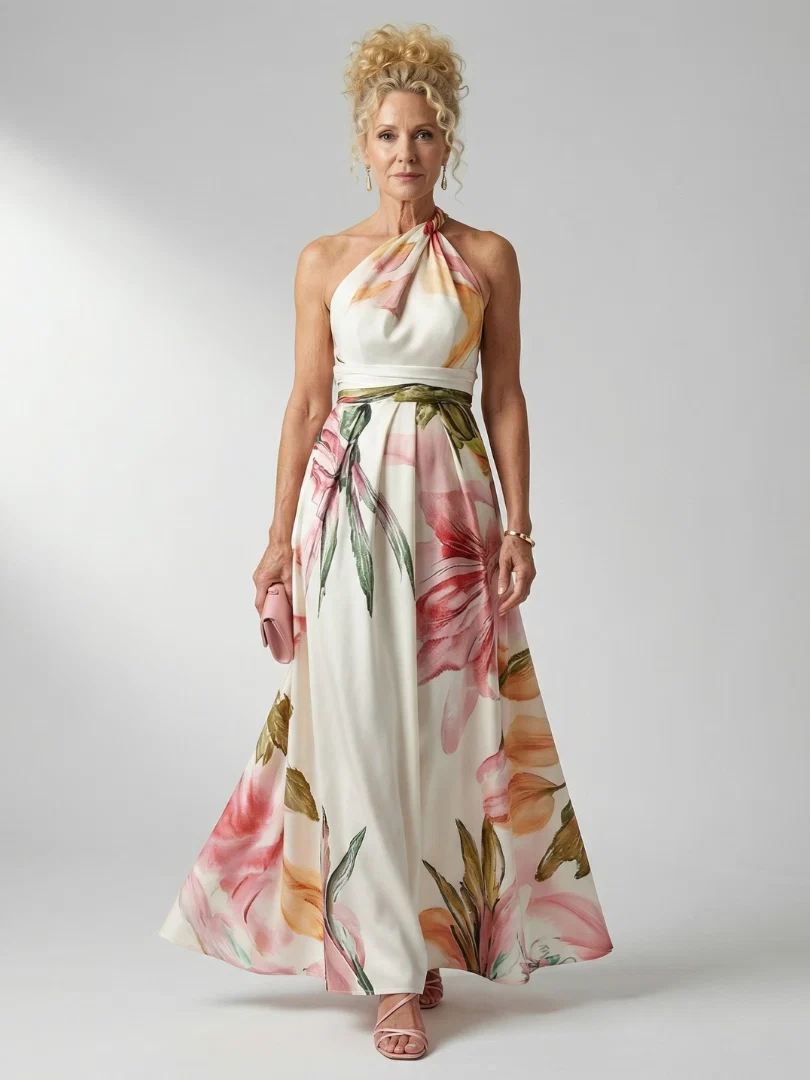 Amiel | Vestido Maxi Floral Leve - Image 2