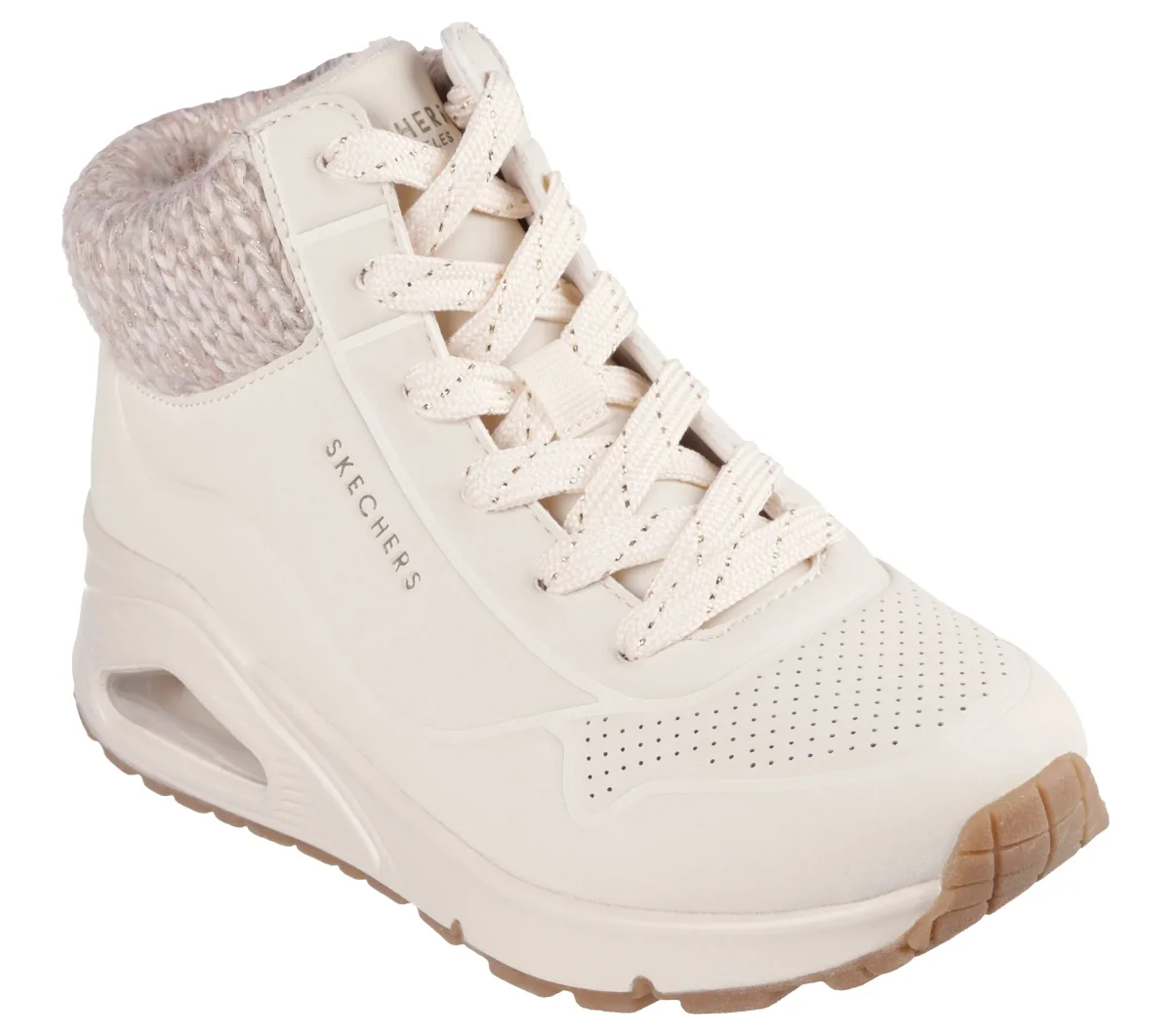 Sapatilhas Skechers Uno Gen 1 - Darling Daze Bege - Image 5