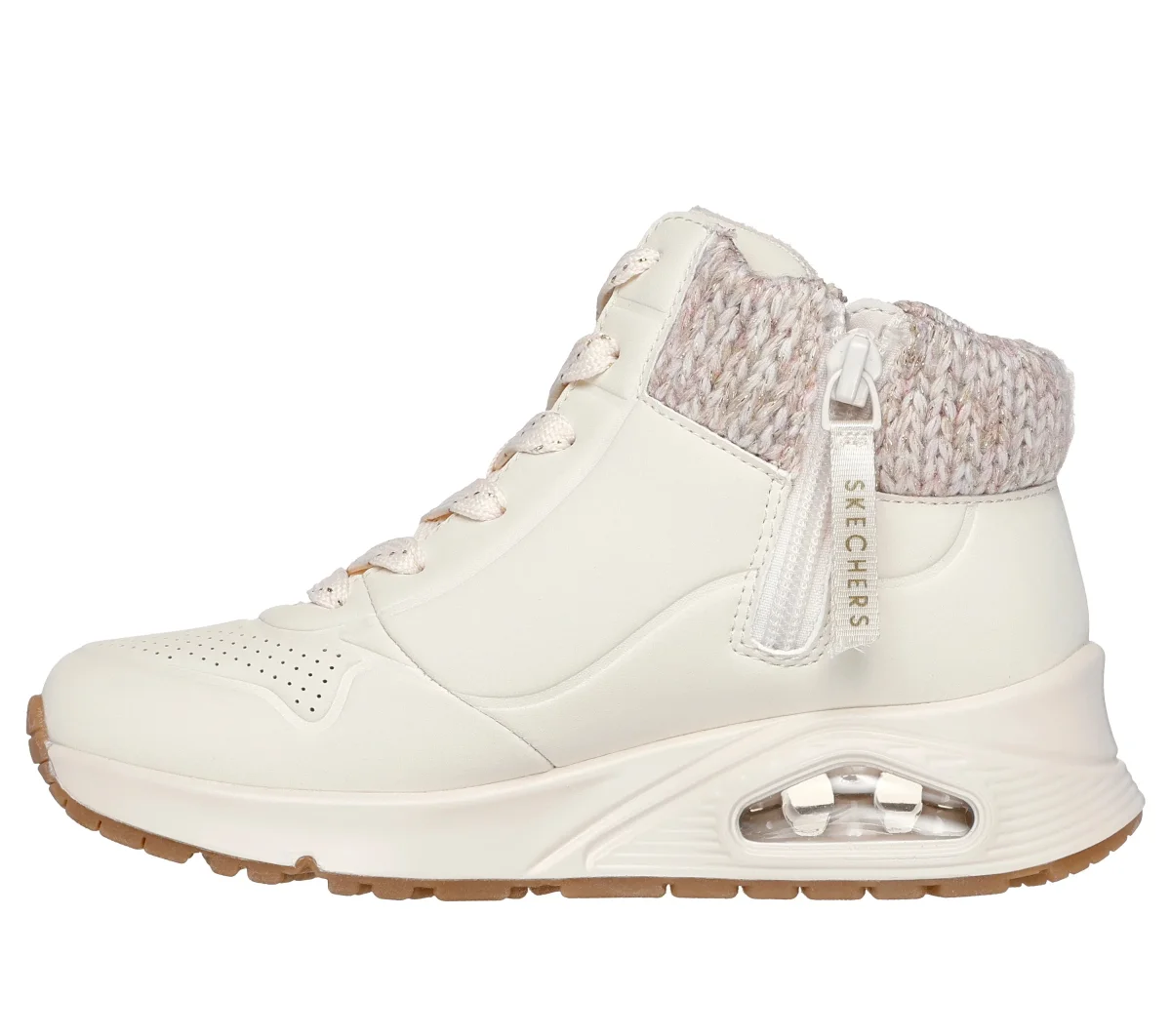 Sapatilhas Skechers Uno Gen 1 - Darling Daze Bege - Image 6