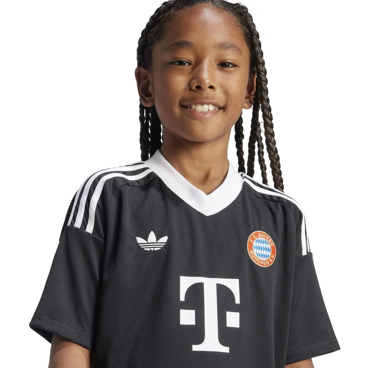 Camisola Adidas J Bayern Munich Preto - Image 4