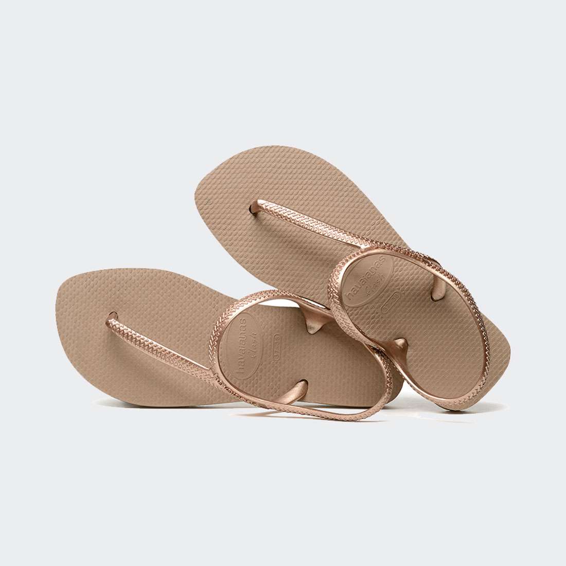 Sandálias Havaianas Flash Urban Rosa Dourado - Image 3