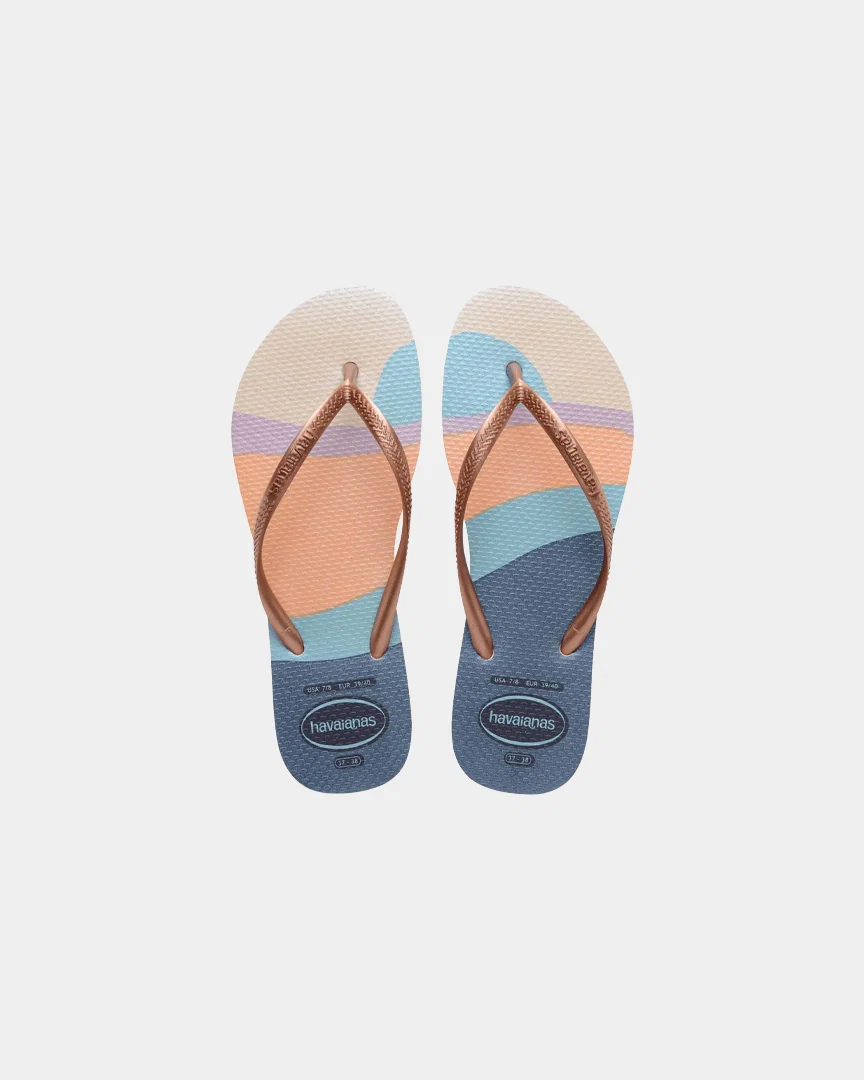 Chinelos Havaianas Slim Palette Dourada - Image 2