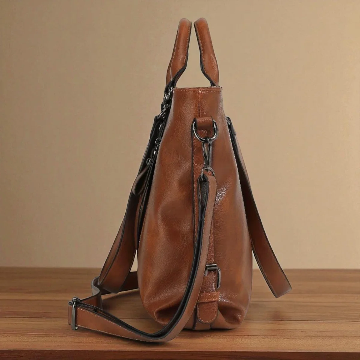 Elegância Clássica Charlotte | Bolsos Tote Vintage - Image 4
