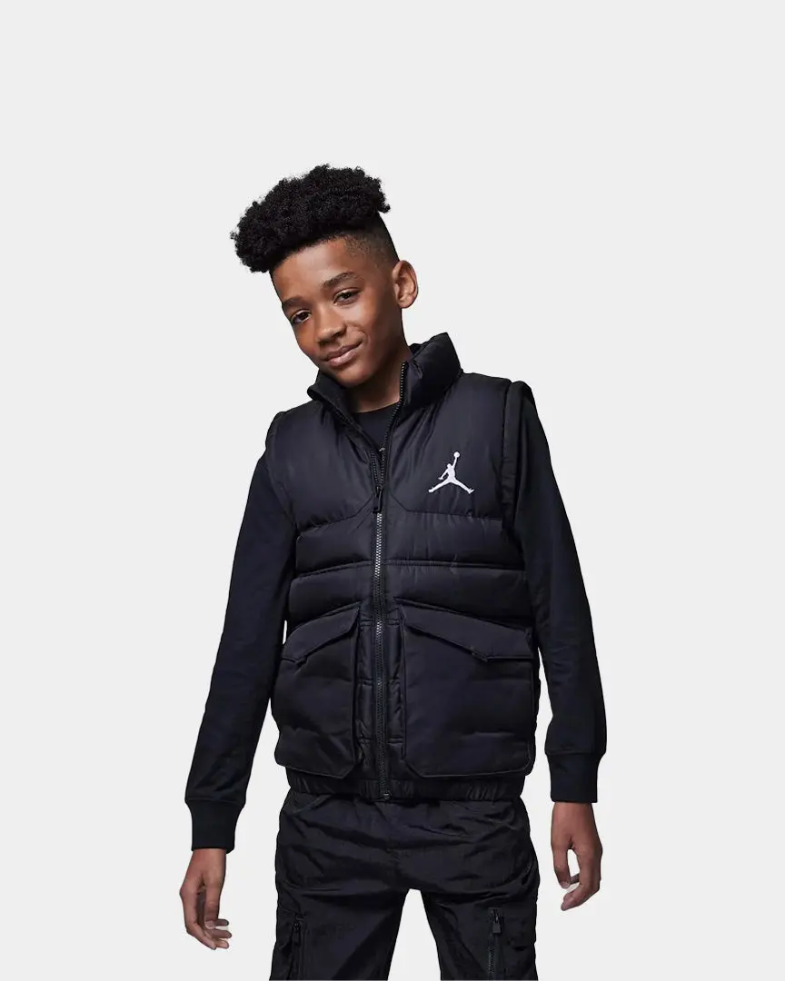 Blusão Nike Jordan Colete Jr Preto - Image 2