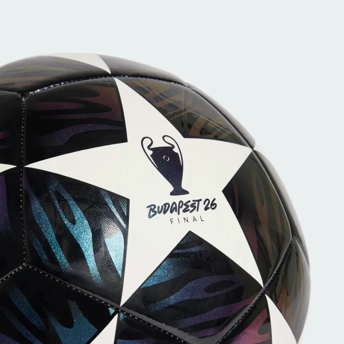 Bola Club Adidas UEFA Champions League Branca/Preta - Image 4