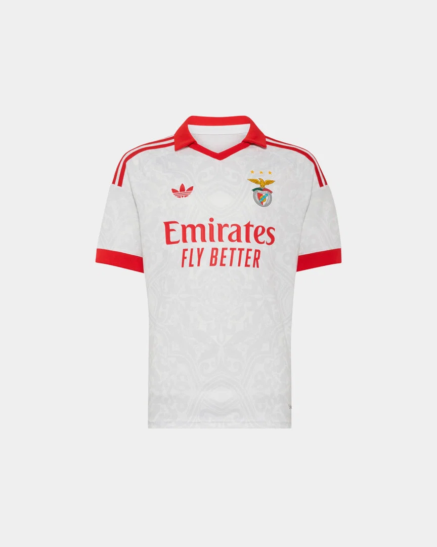 Camisola Adidas SL Benfica Alternativa 26/27 Criança Branca - Image 2