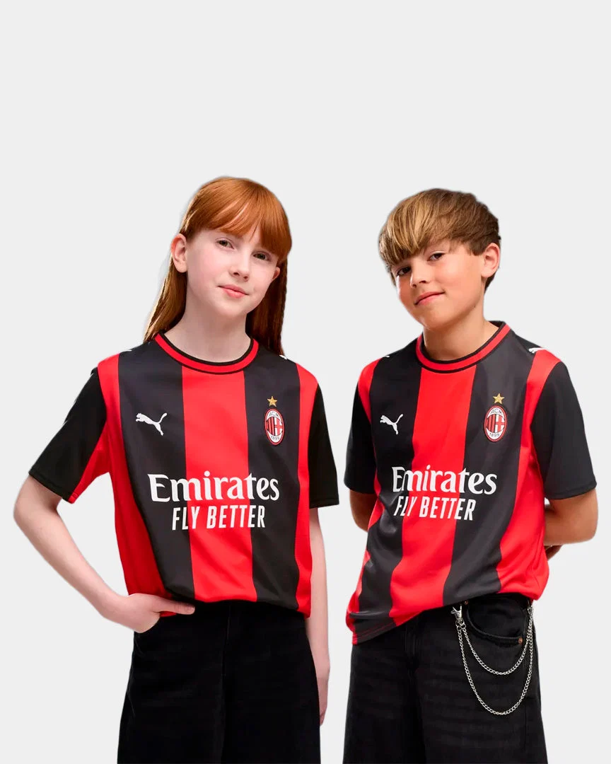 Camisola Puma AC Milan Principal Júnior 26/27 Vermelha - Image 2
