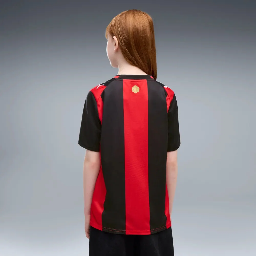 Camisola Puma AC Milan Principal Júnior 26/27 Vermelha - Image 3