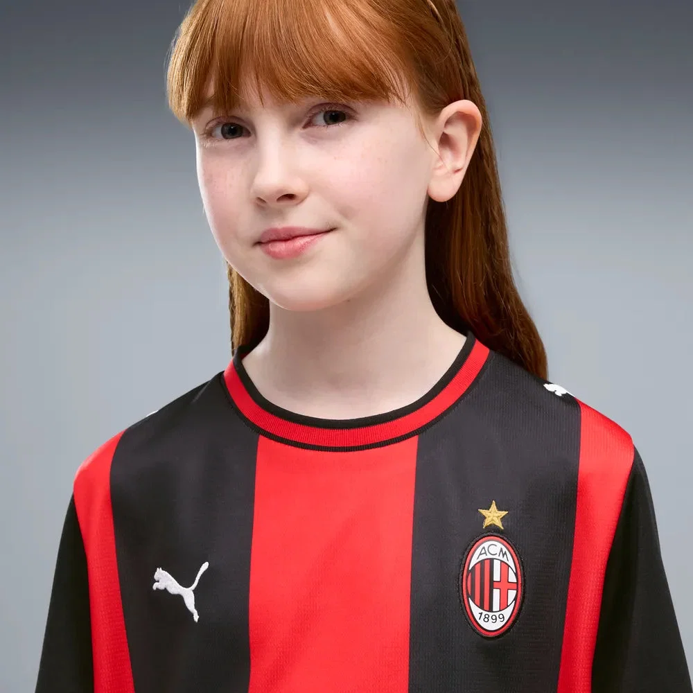 Camisola Puma AC Milan Principal Júnior 26/27 Vermelha - Image 4