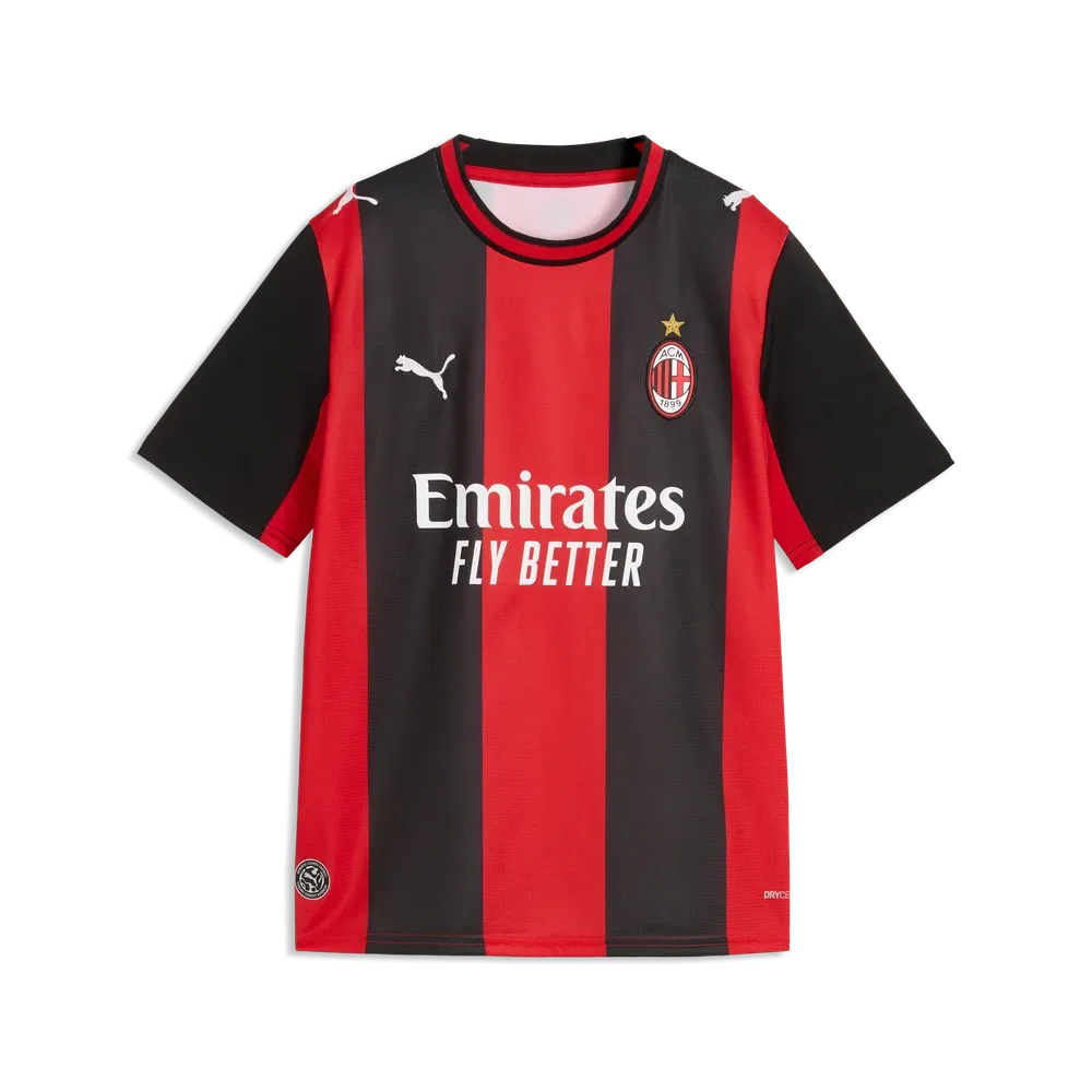 Camisola Puma AC Milan Principal Júnior 26/27 Vermelha - Image 5