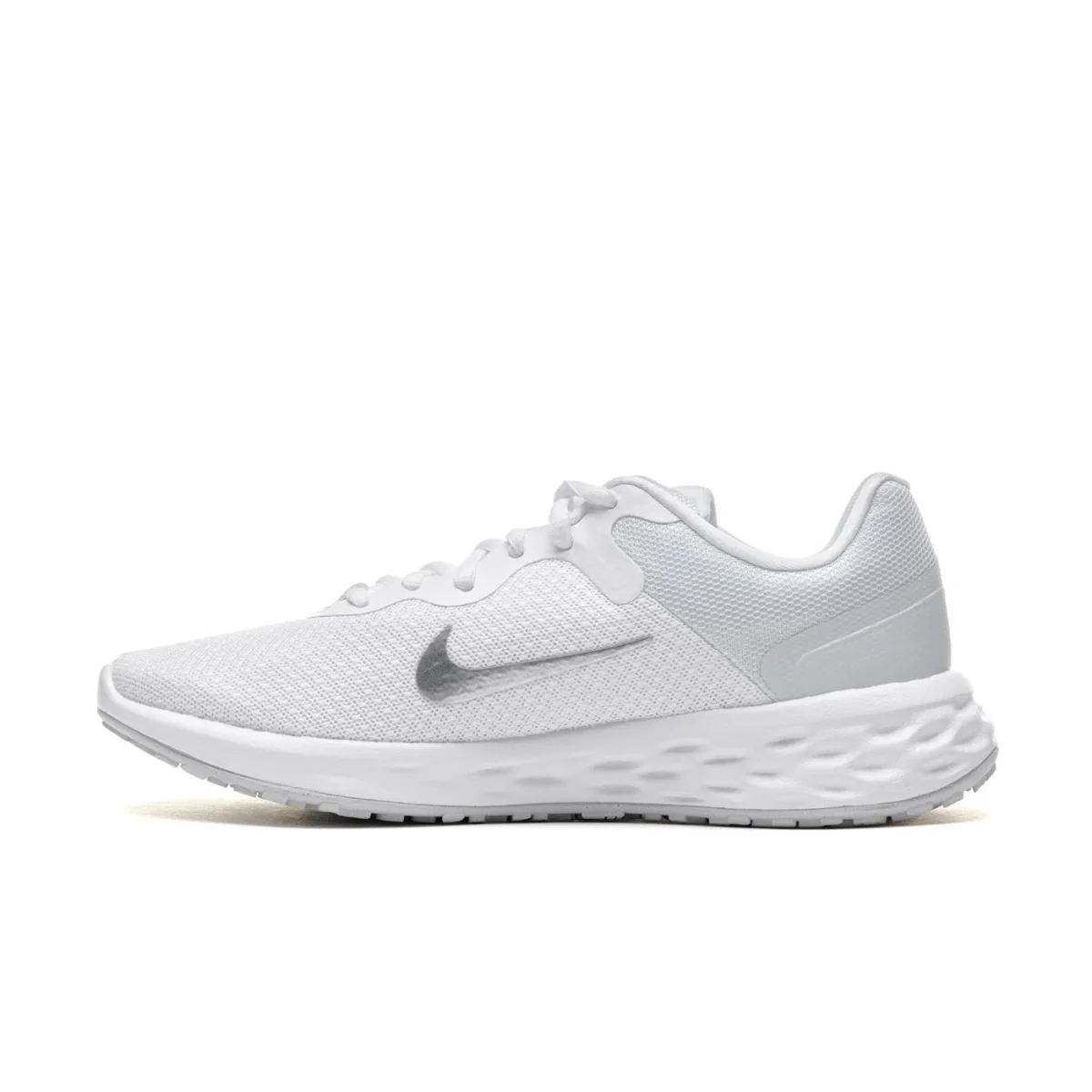 Sapatilhas Nike Revolution 6 Next Nature W Branca/Prateado - Image 3
