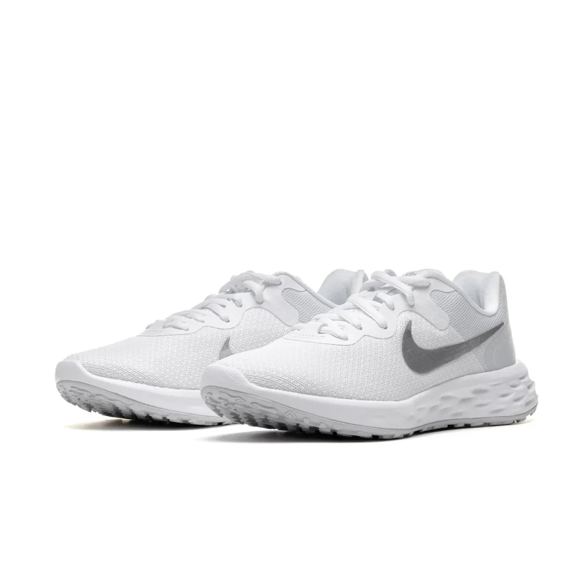 Sapatilhas Nike Revolution 6 Next Nature W Branca/Prateado - Image 4