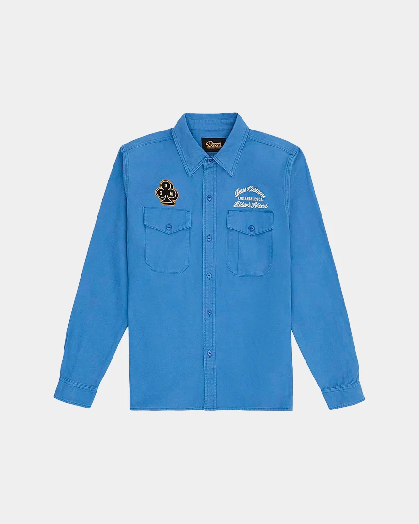 Camisa Deus Ex Machina Picklock Azul - Image 3