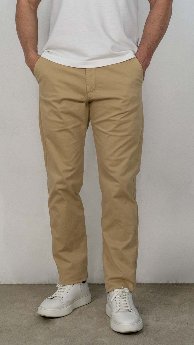 Calças Chino Camel - Image 6