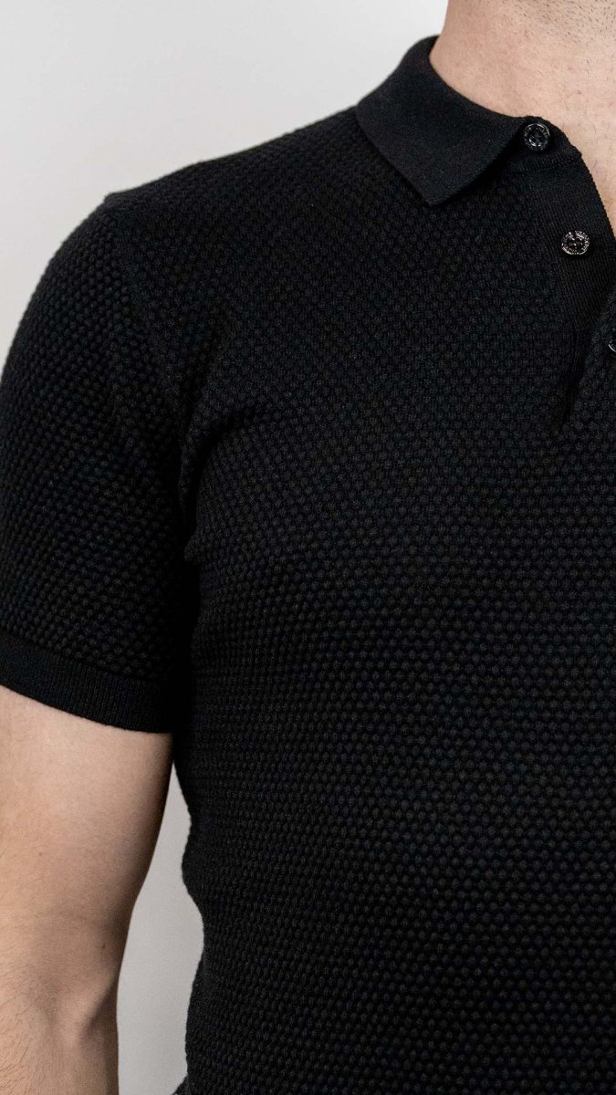 Pólo Jersey Preto - Image 7
