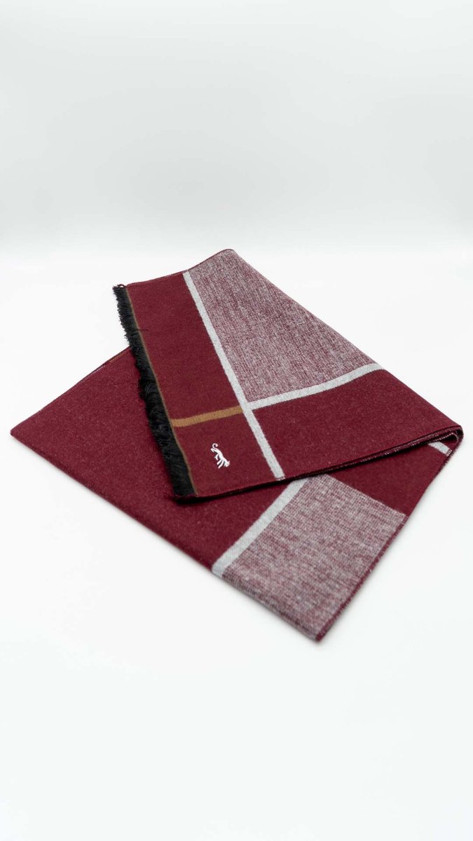 Cachecol Tons Burgundy - Image 4