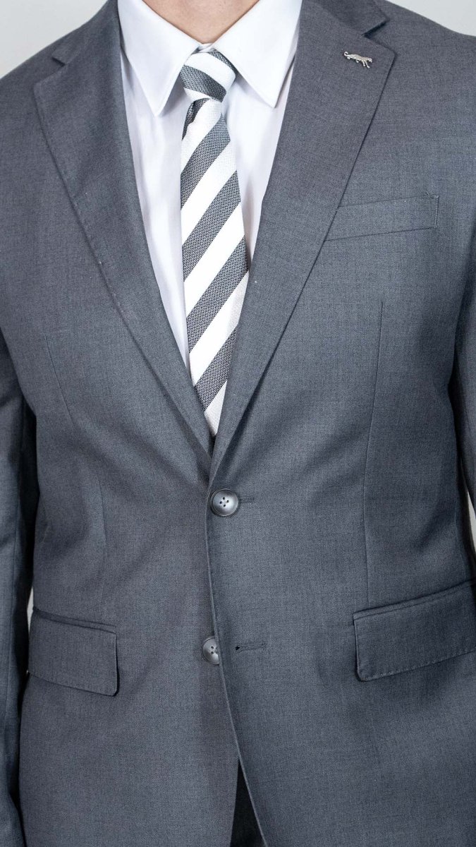 Fato Cinza Slim Fit - Image 6