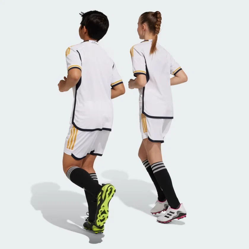 Kit 1ºEquipamento Adidas Real Madrid 23/24 Branco - Image 4