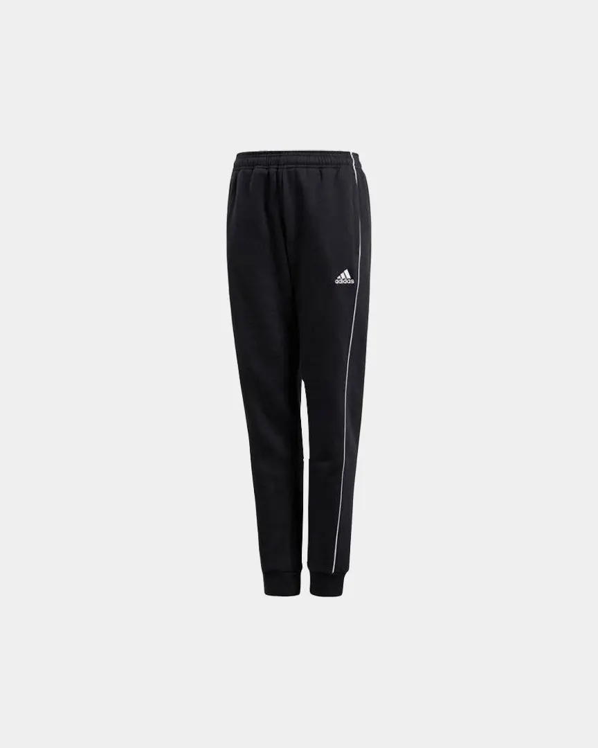 Calças Cardadas Júnior Adidas Pretas - Image 3