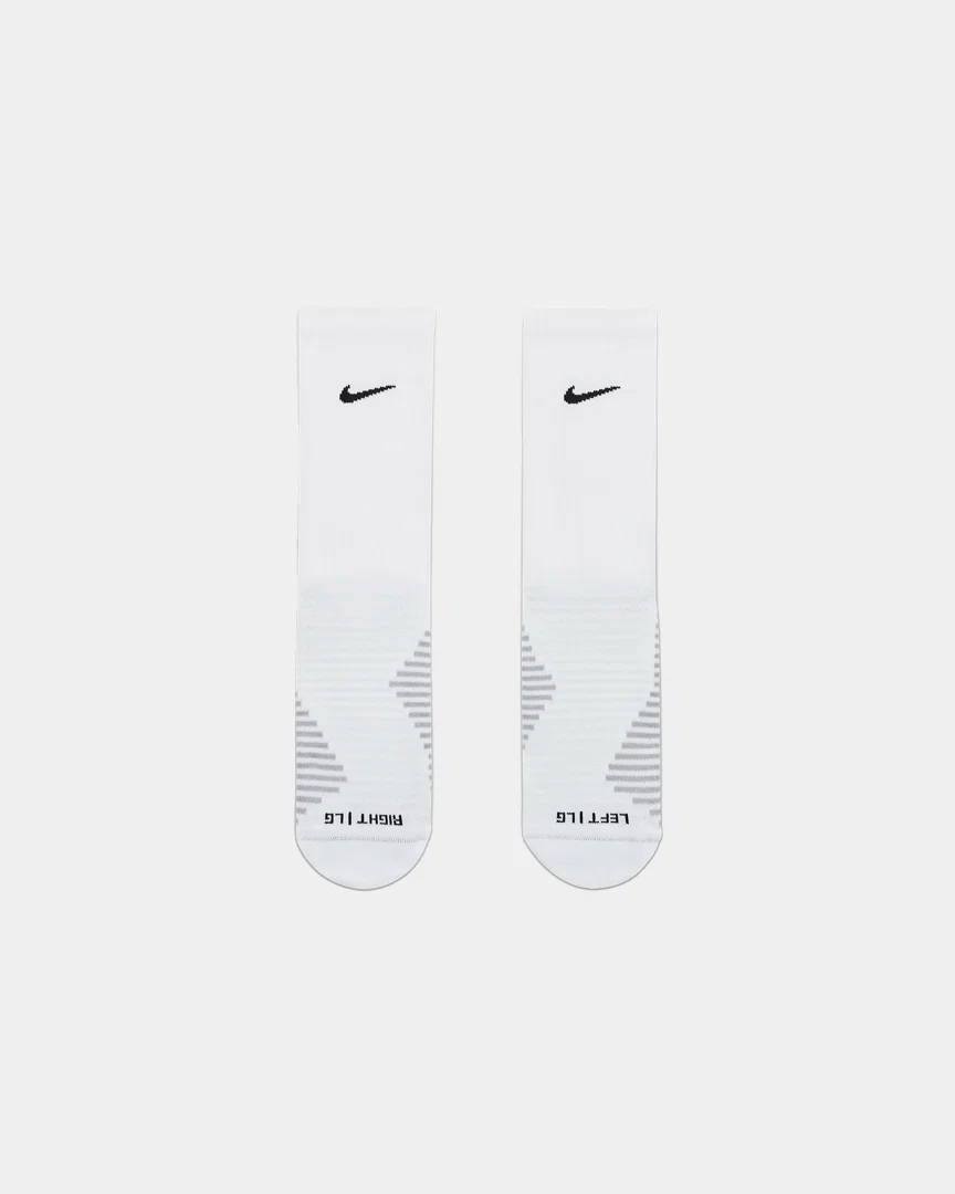 Par de Meias Cano Médio Nike Futebol Dri-Fit Brancas - Image 2