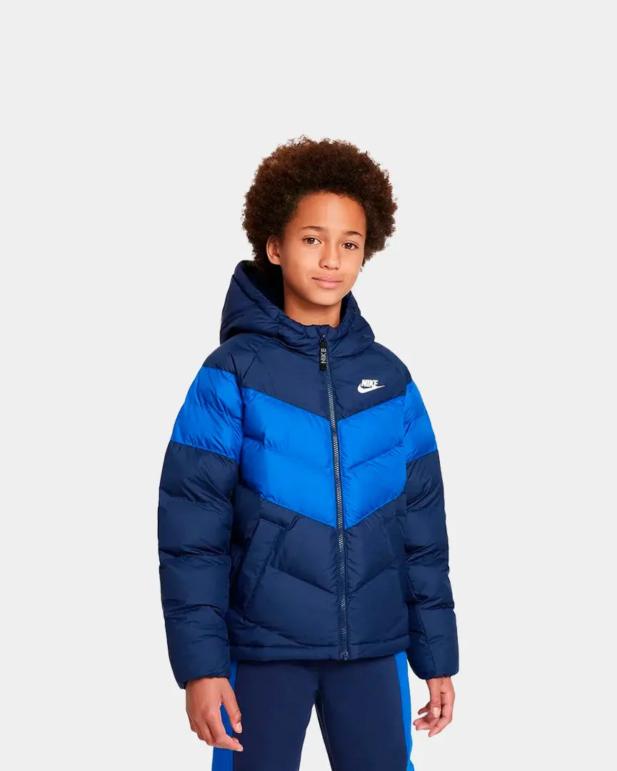 Blusão Nike Sportswear Big Kids’ Azul - Image 2