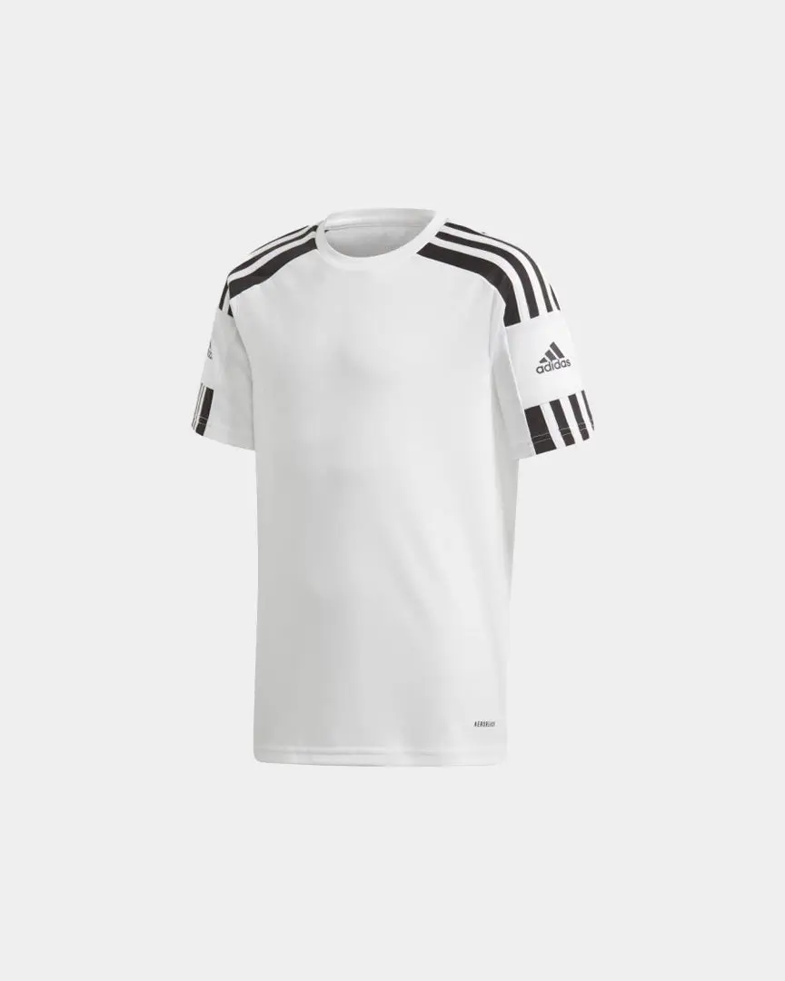 T-Shirt de Treino/Jogo J Adidas Branco/Preto - Image 2