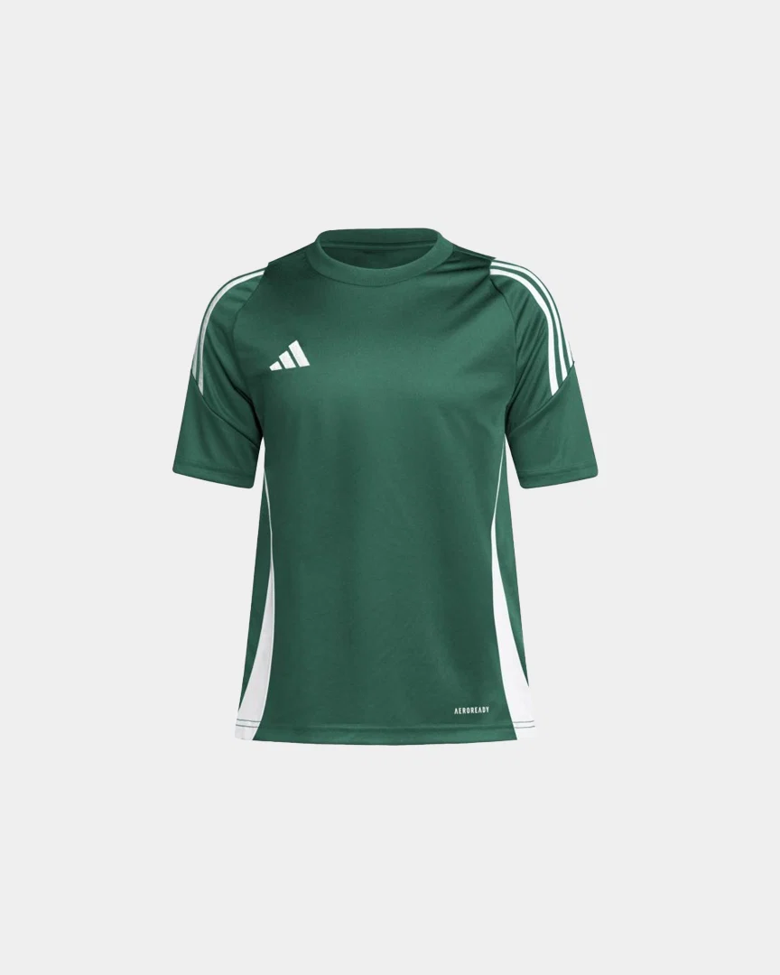 T-shirt de Treino Adidas J Verde/Branco - Image 2