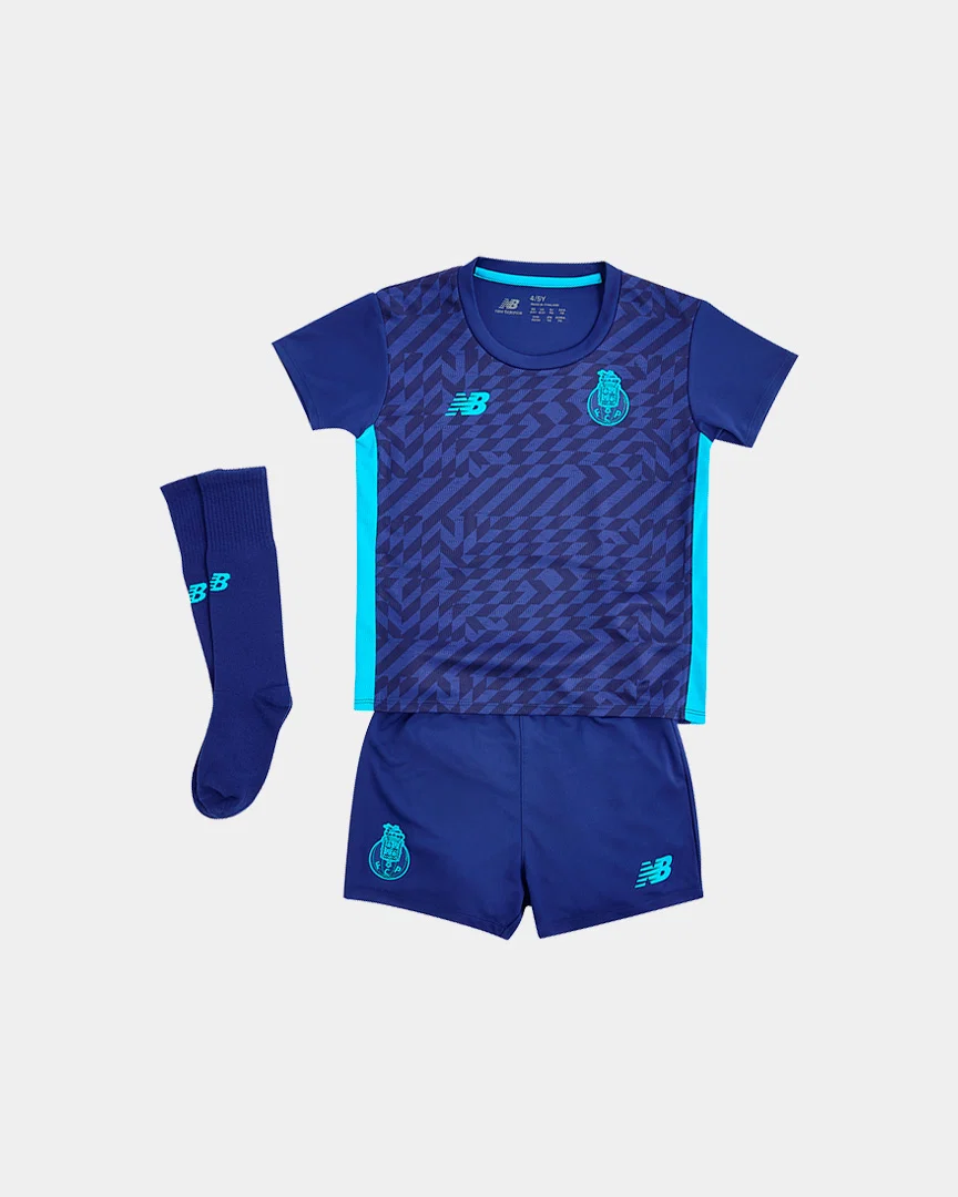 Kit New Balance FCPorto 3º Equip. Criança EP24/25 Azul Marinho - Image 2
