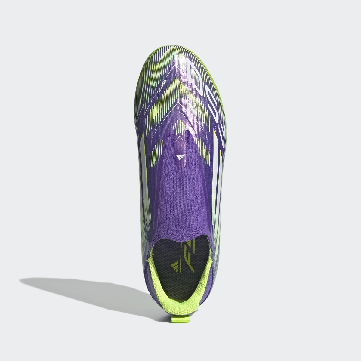 Chuteiras Adidas F50 League LL FG/MG J Roxo/Verde - Image 3