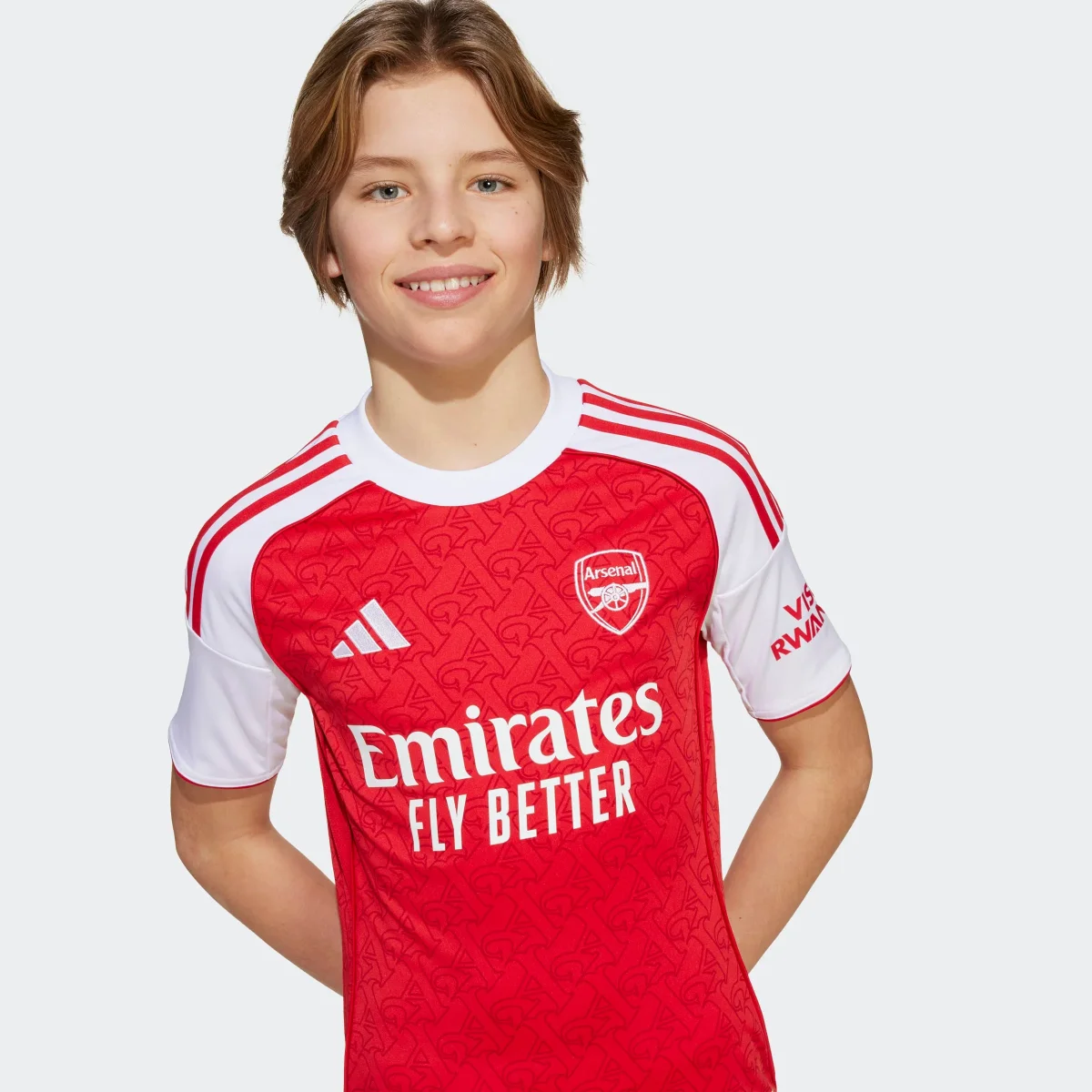 Camisola Adidas Arsenal 25/26 J Vermelha - Image 4