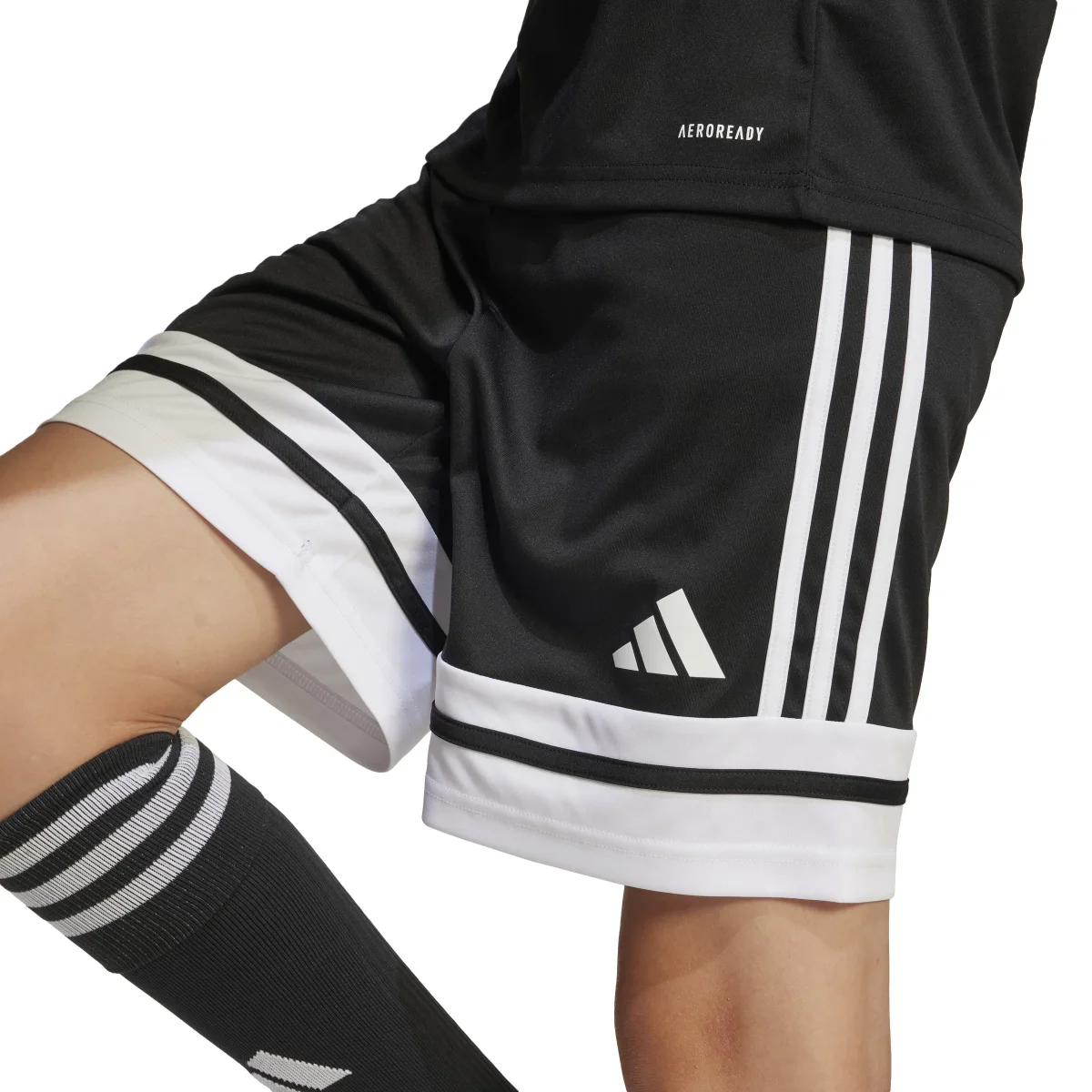 Calções de Treino Adidas Squa25 J Preto - Image 5