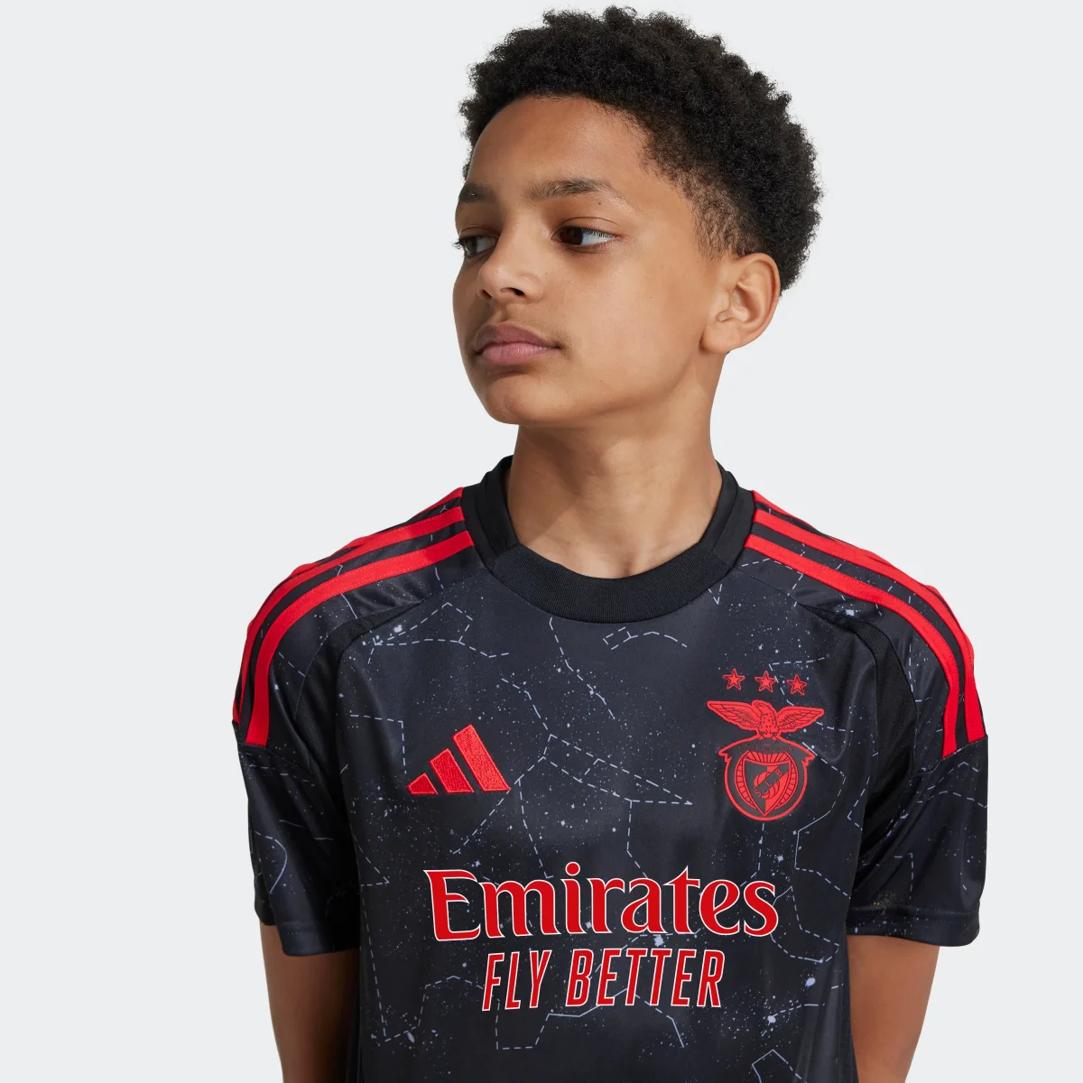 Camisola Adidas Alternativa SLBenfica 24/25 Jr Preto - Image 4