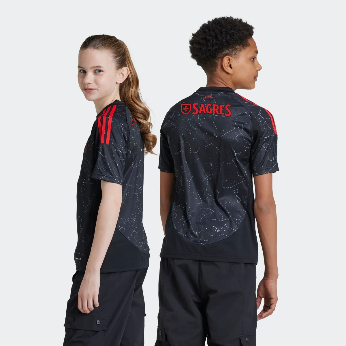Camisola Adidas Alternativa SLBenfica 24/25 Jr Preto - Image 3