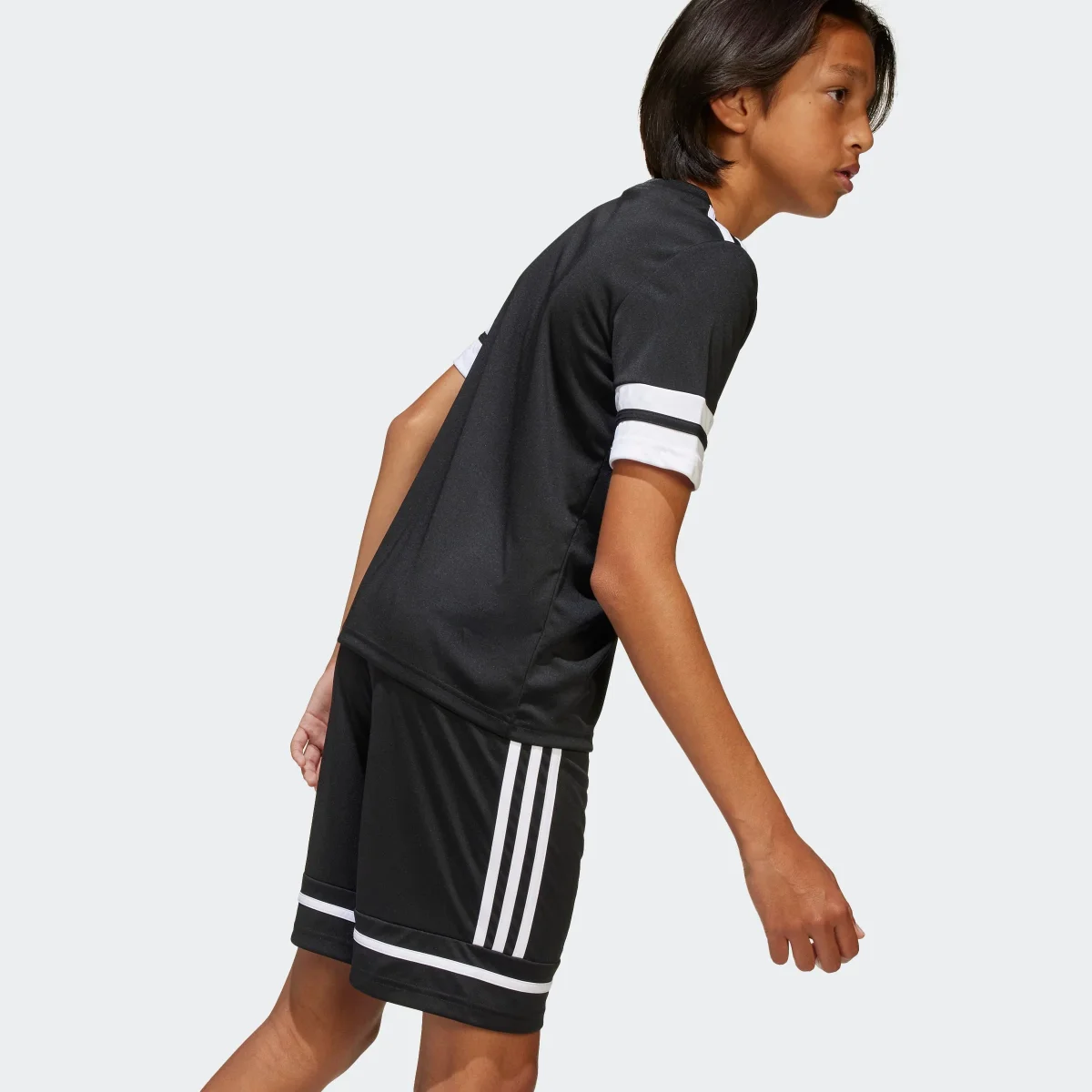 Calções de Treino Adidas Squad 25 J Preto/Branco - Image 4