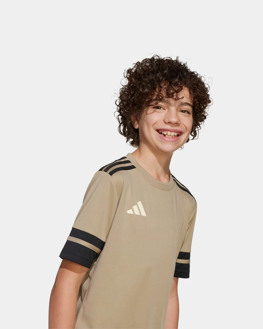 T-shirt de Treino Adidas Squa25 J Bege - Image 2