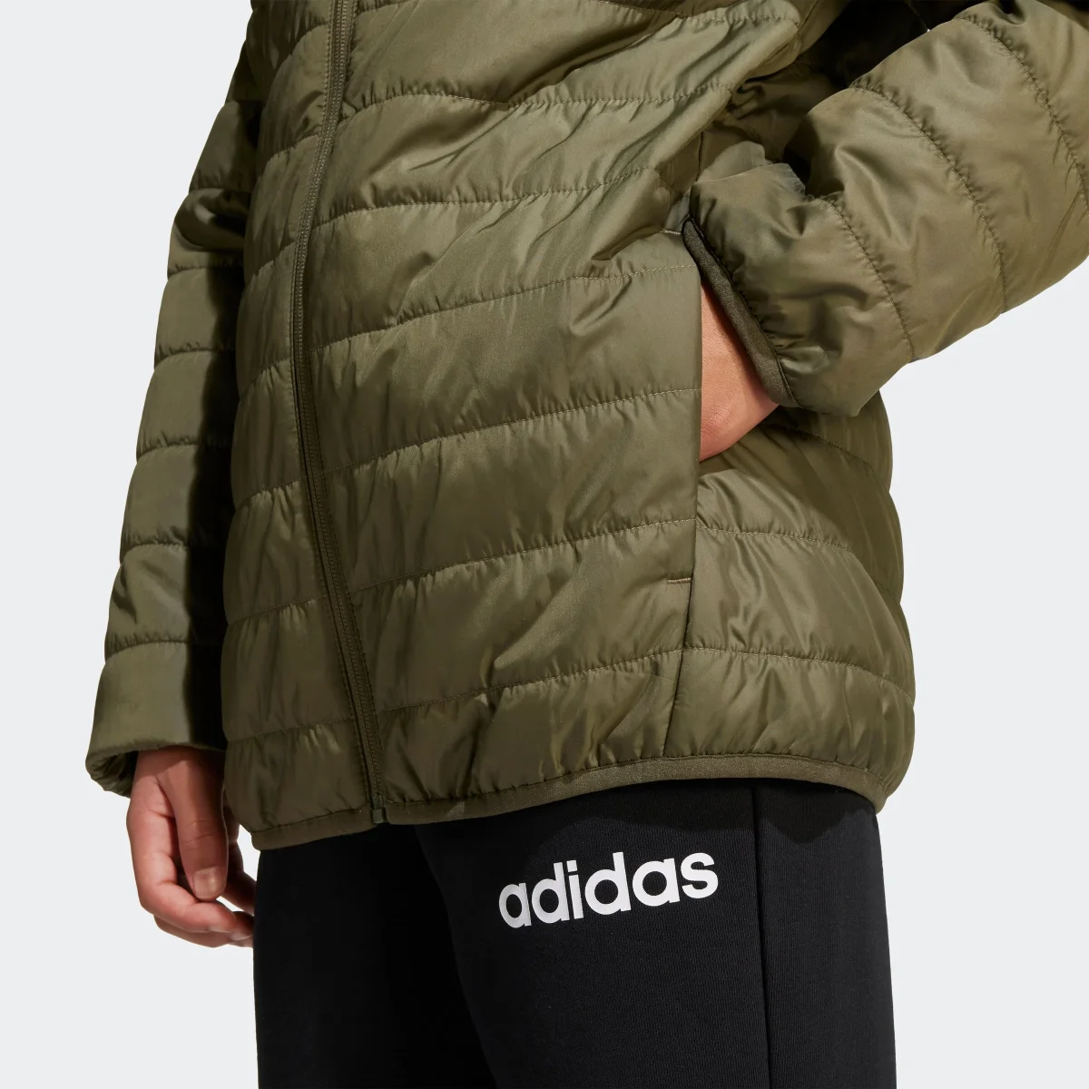 Blusão Adidas Essential J Verde - Image 5