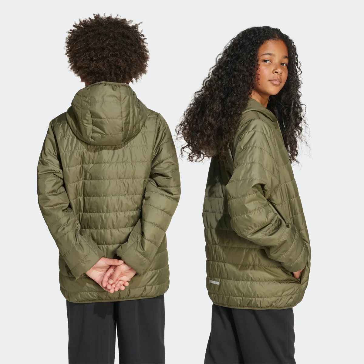 Blusão Adidas Essential J Verde - Image 3