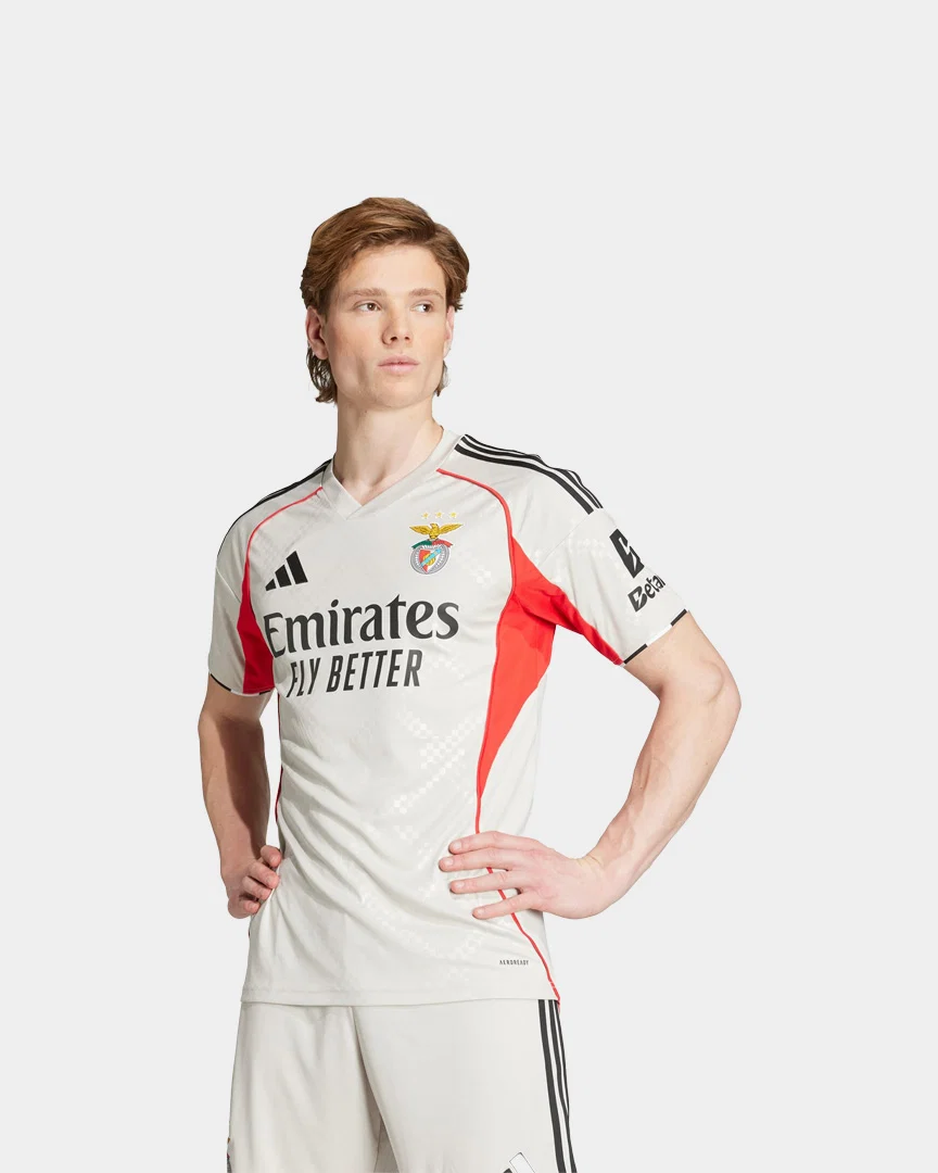 Camisola Alternativa SLBenfica 25/26 Adidas Bege - Image 2