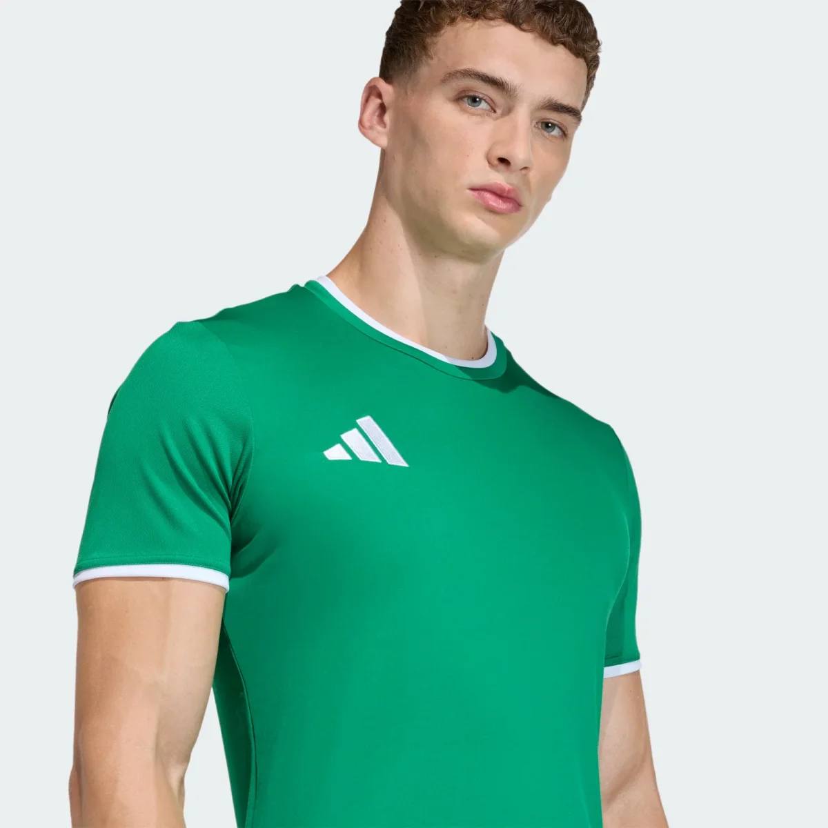 T-shirt de Treino Homem Adidas Ent26 Verde - Image 4
