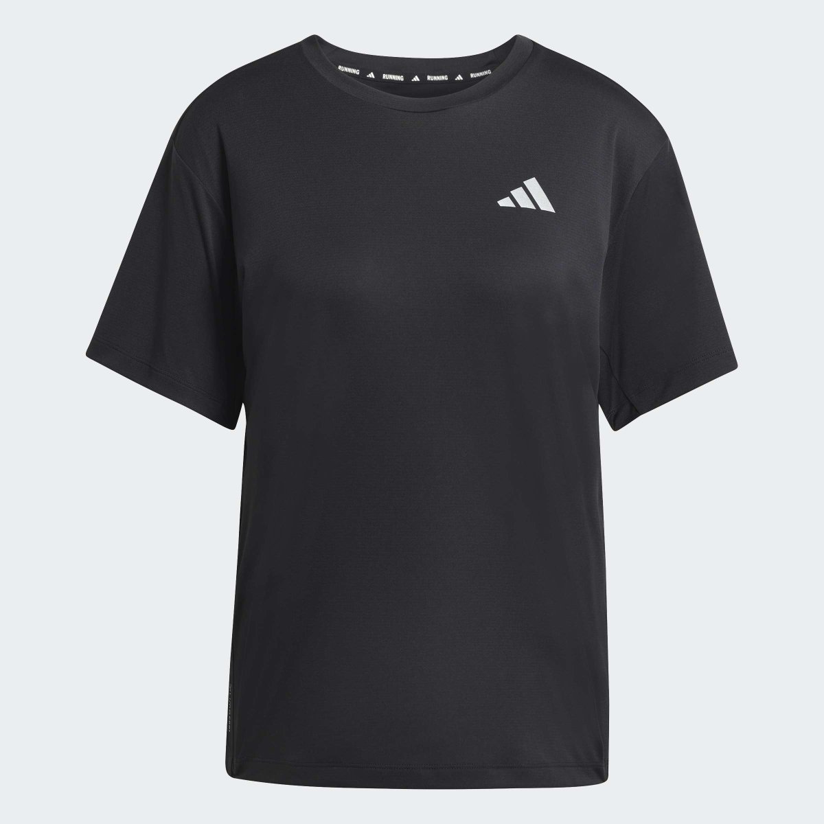T-shirt de Treino Adidas Run Mulher Preto - Image 7