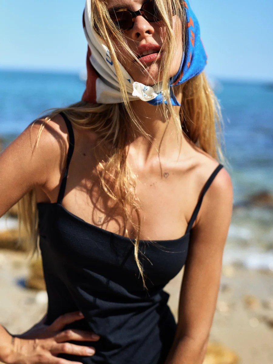 IL HANAE ONE-PIECE SWIMSUIT | MIDNIGHT BLACK - Image 4