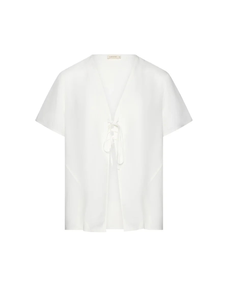 COUNTRY BLOUSE | SALTY WHITE - Image 3