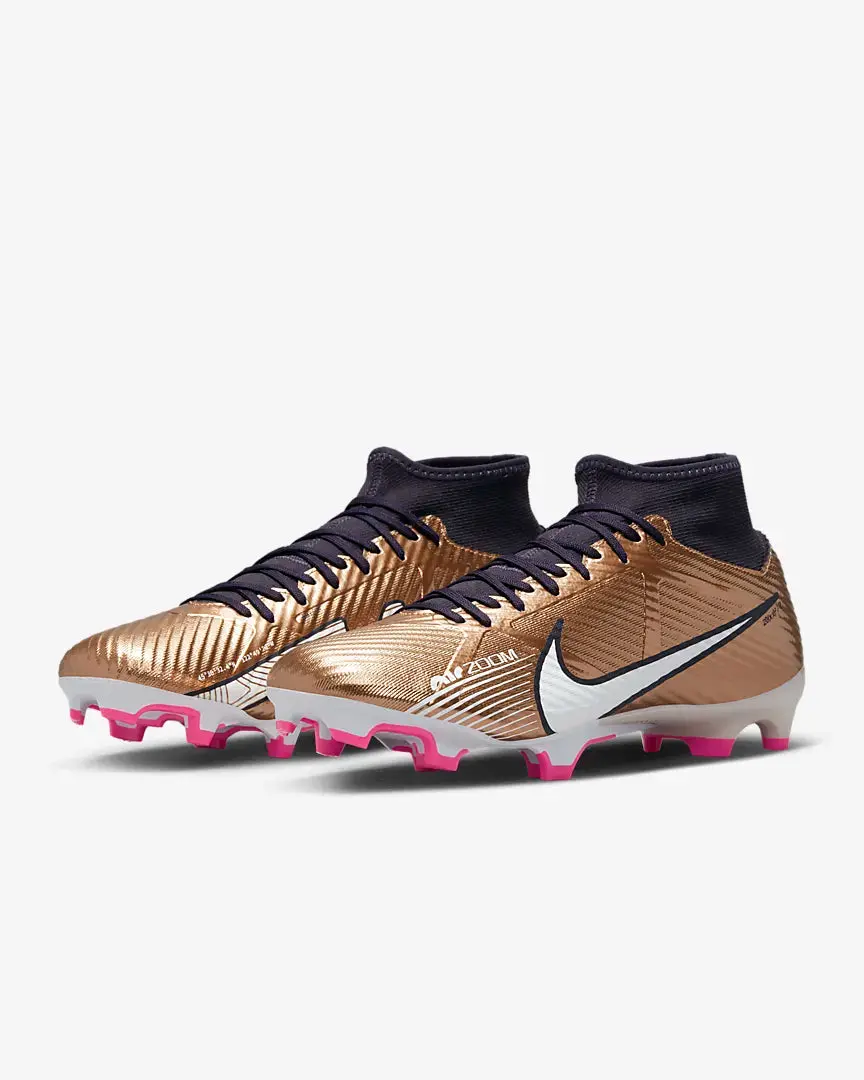 Chuteiras Nike Zoom Vapor 15 Academy Fg/Mg Bronze - Image 6