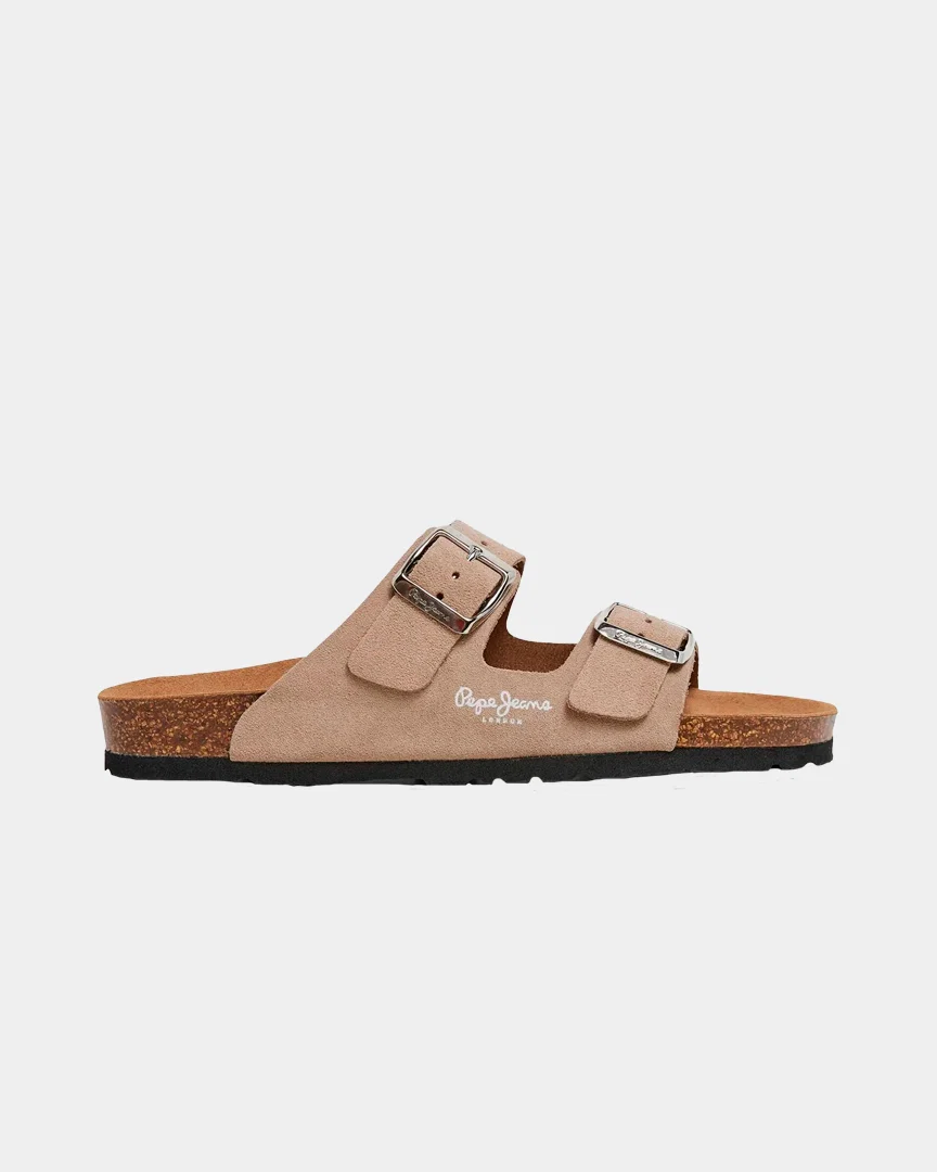 Sandálias Pepe Jeans Oban Suede Bege - Image 2